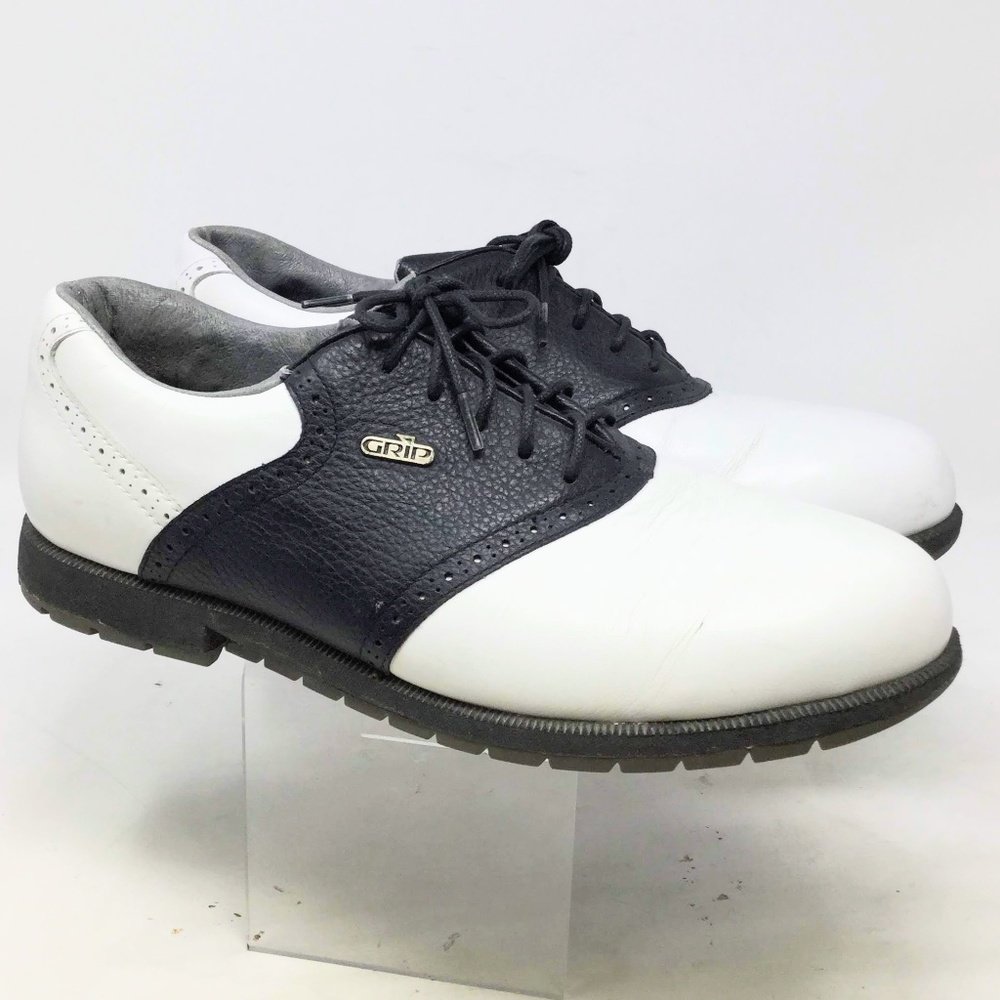 Grip M576 Men’s Oxford Shoes 9.5 US 42.5 EU White
